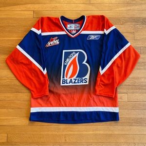 Kamloops Blazers WHL Reebok Hockey Jersey  Size Large CHL